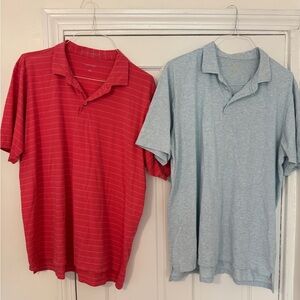 Two B Draddy Golf Shirts XL